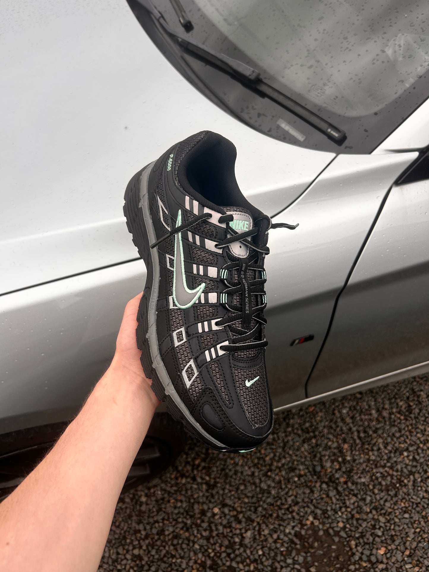 Nike P-6000 Black/Hyper Turqouise