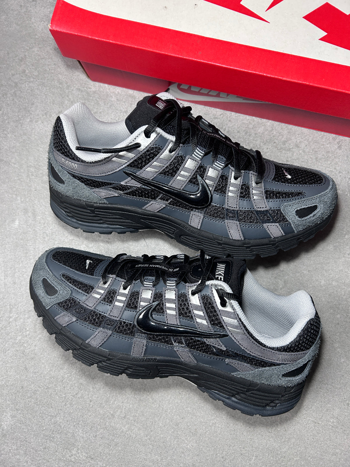 Nike P-6000 Suede Anthracite