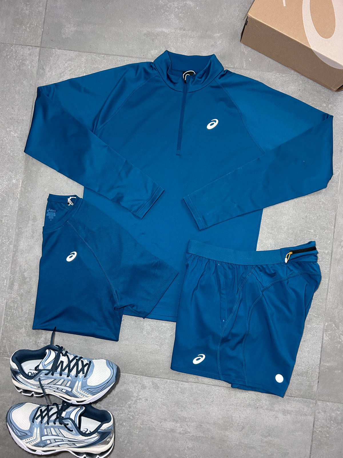 ASICS CORE 3 PIECE SET TWILIGHT BLUE