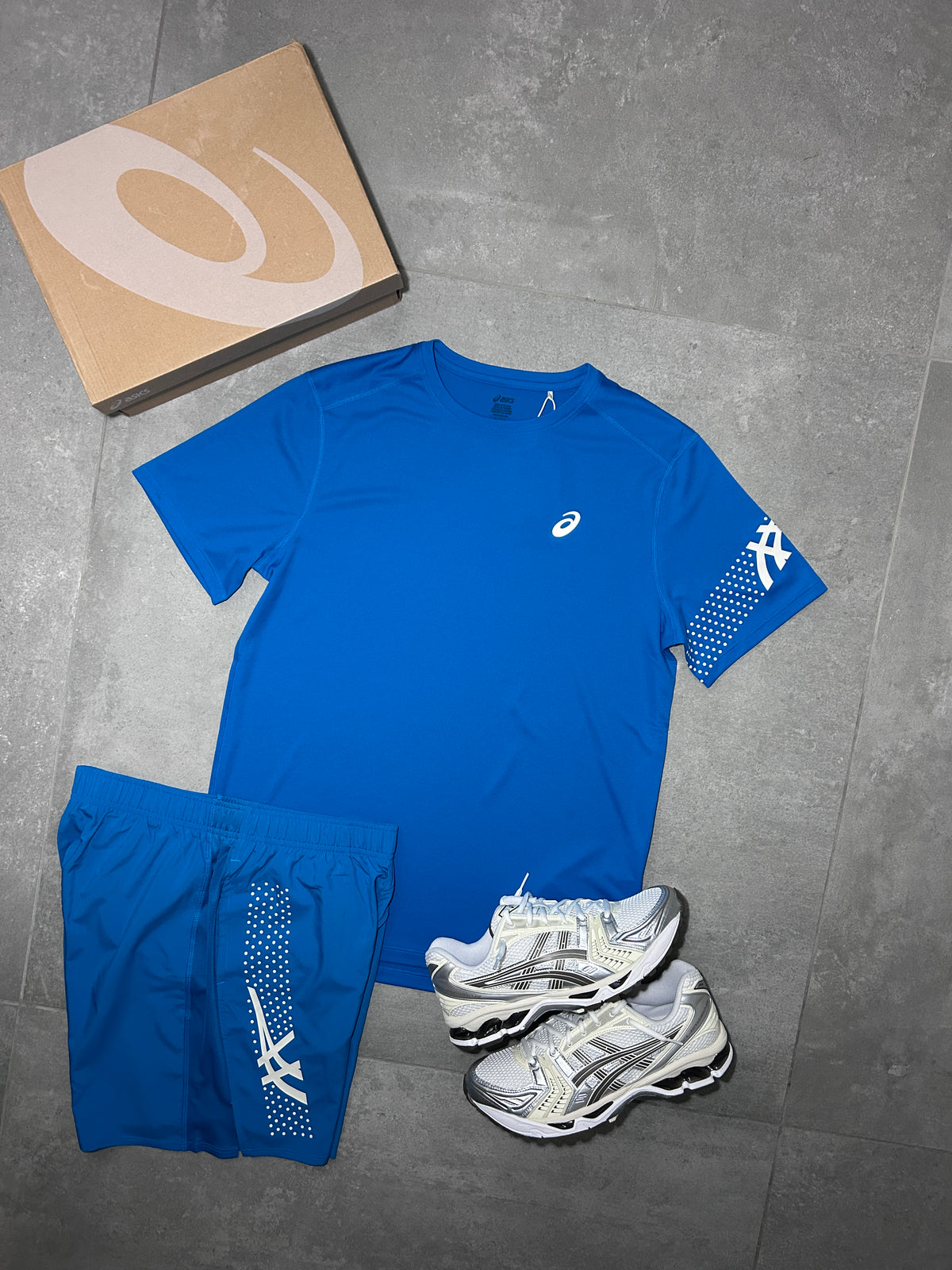ASICS ICON SET AEGAN BLUE / NO SHOES