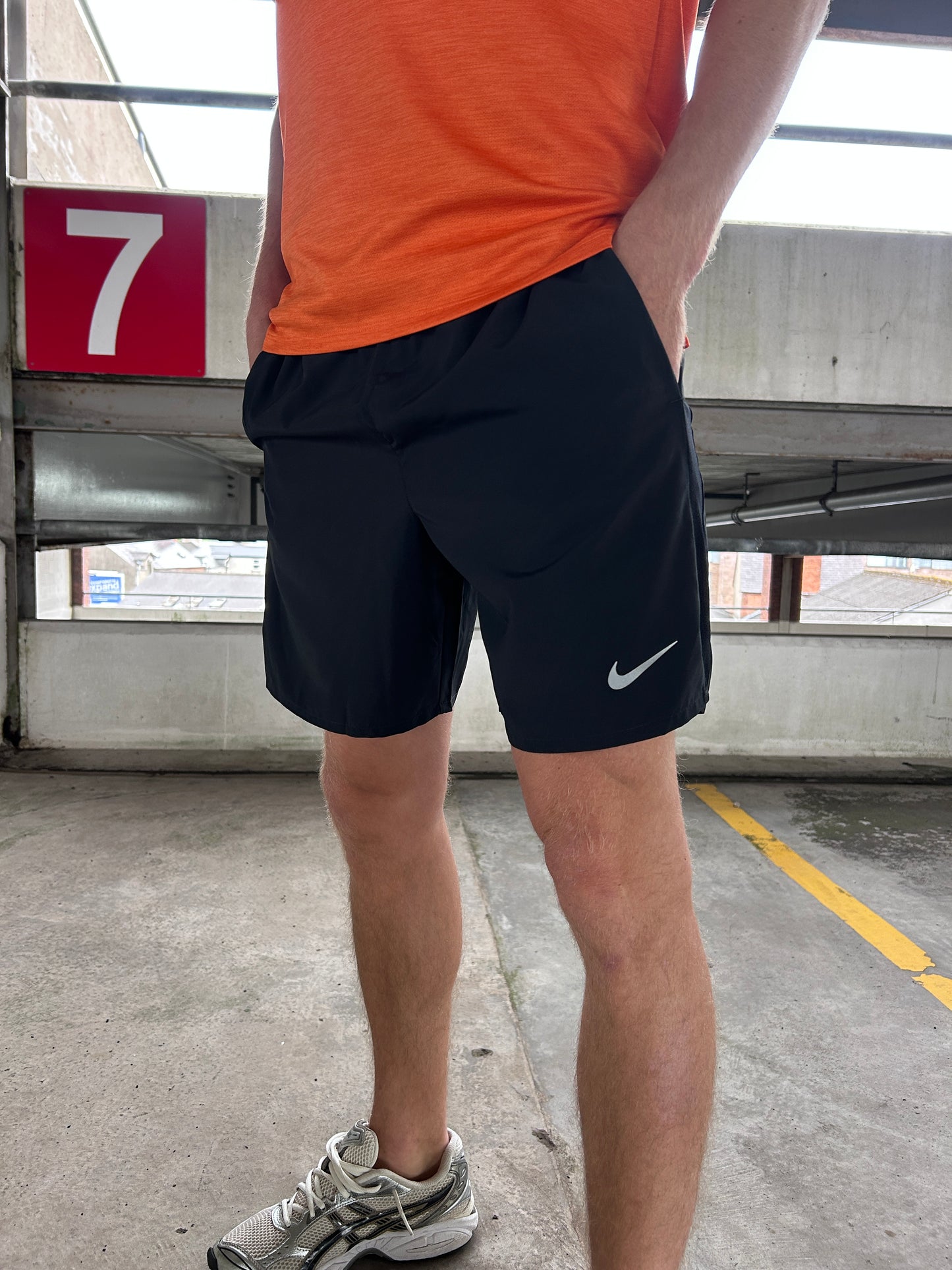Nike UV Miler Set Safety Orange