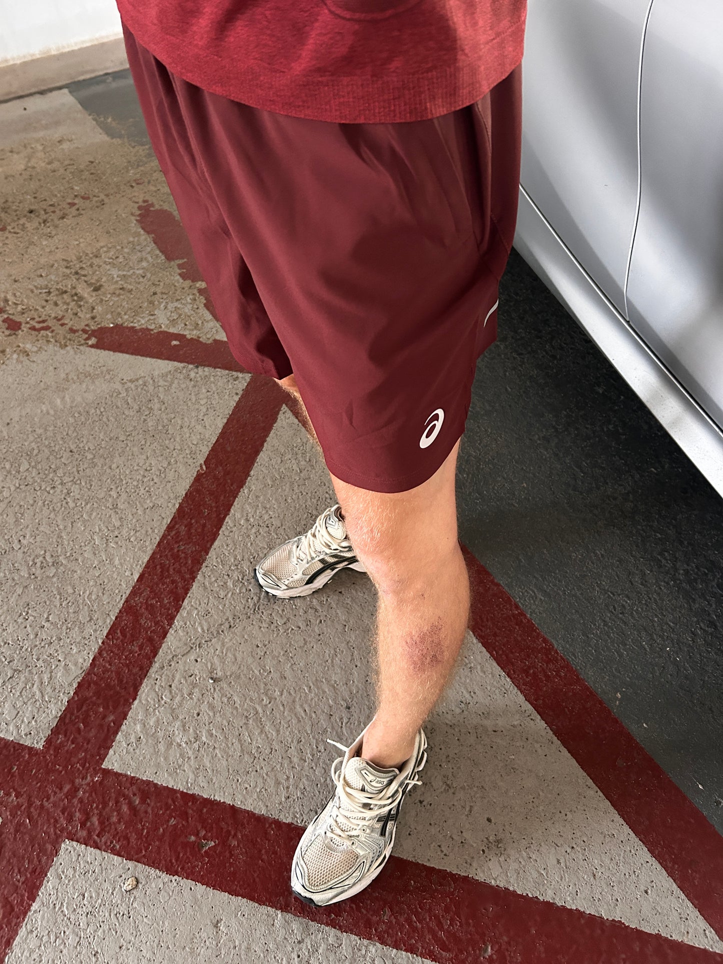 ASICS Seamless Burgundy Set