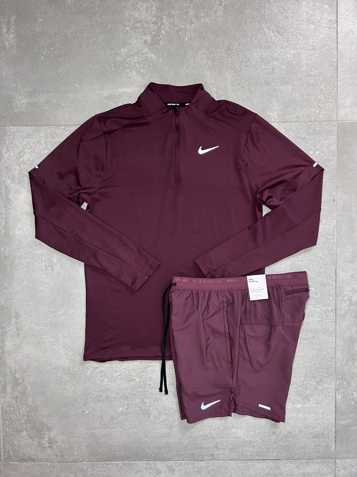 NIKE BURGUNDY SET