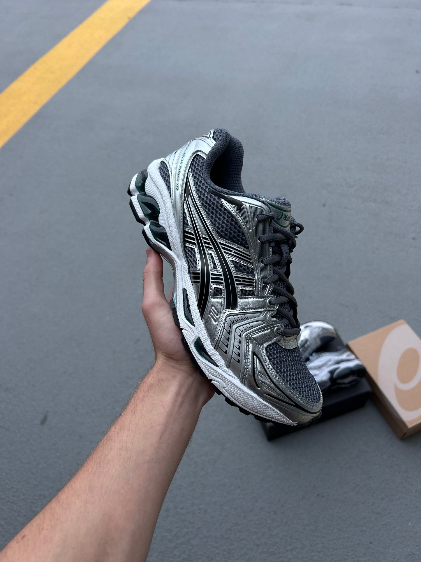ASICS Kayano 14 Jasper Green