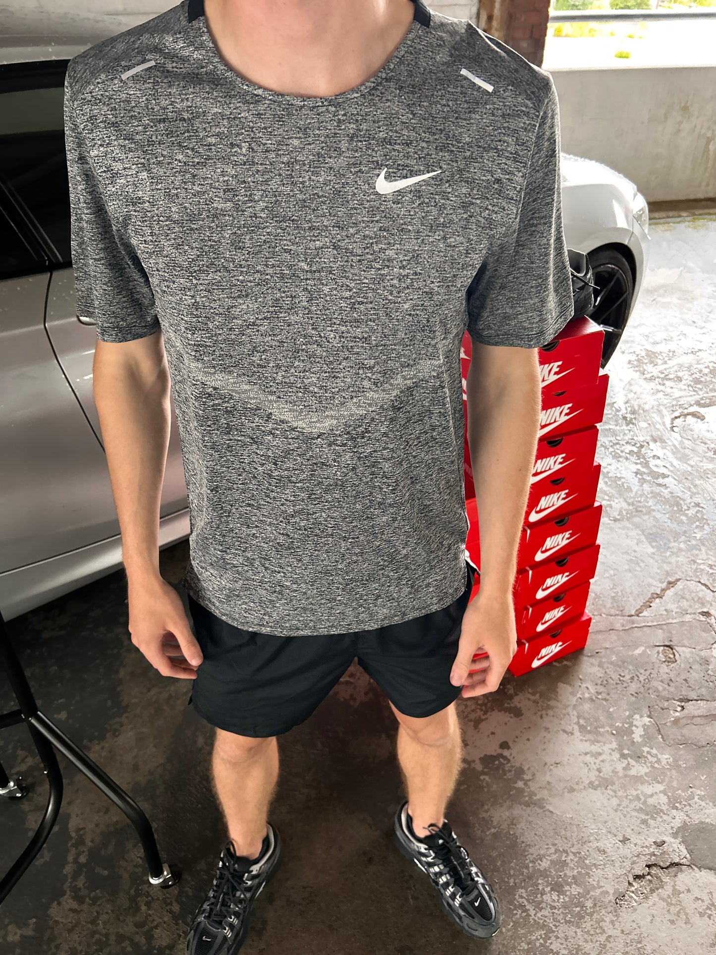 Nike 365 Rise Set Grey/Black