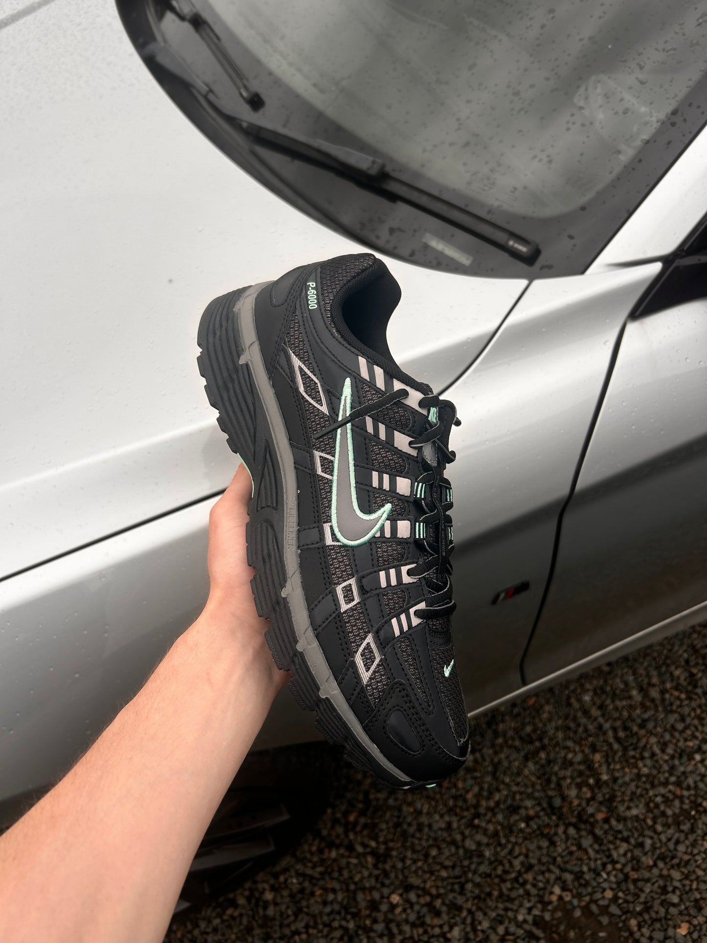 Nike P-6000 Black/Hyper Turqouise