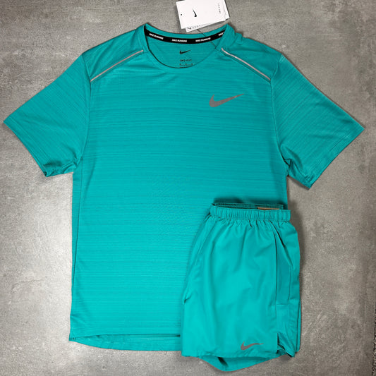 Nike Miler Set Turquoise