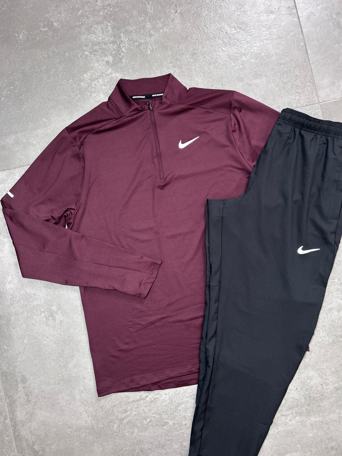 NIKE BURGUNDY SET