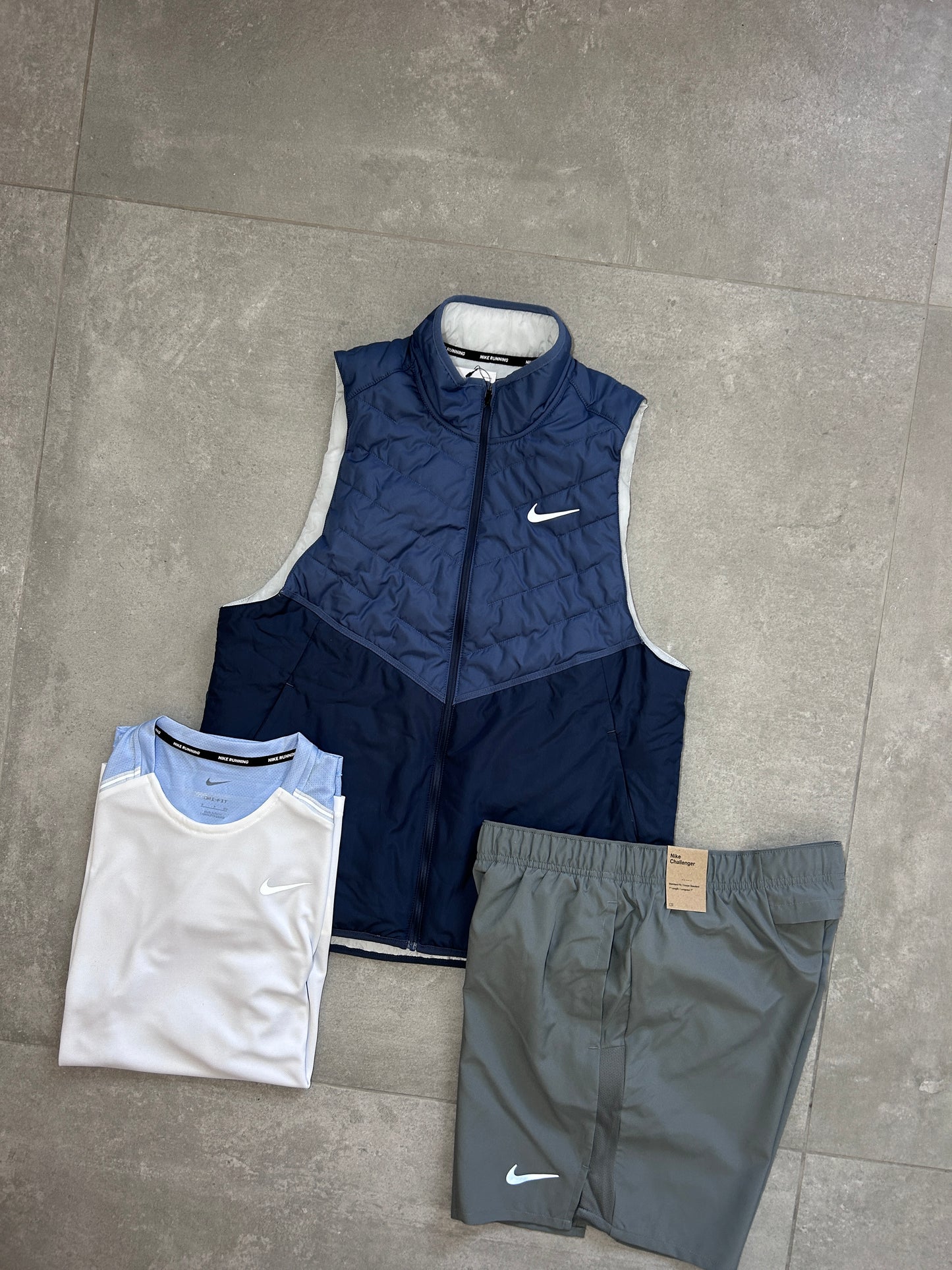 NIKE GILET 3 PIECE SET DIFFUSED BLUE