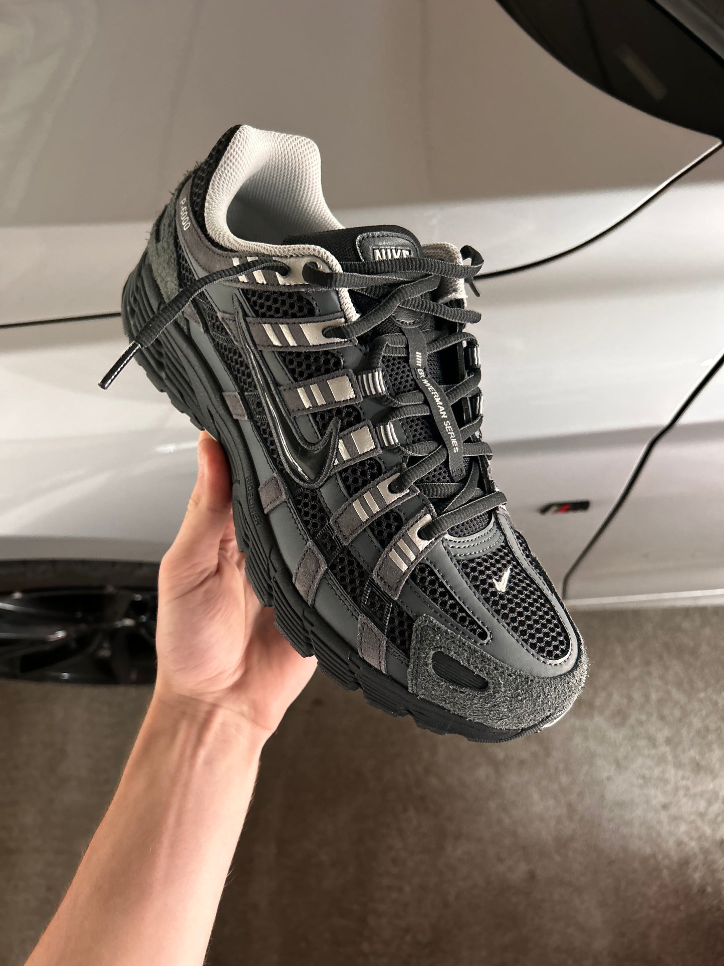 Nike P-6000 Suede Anthracite