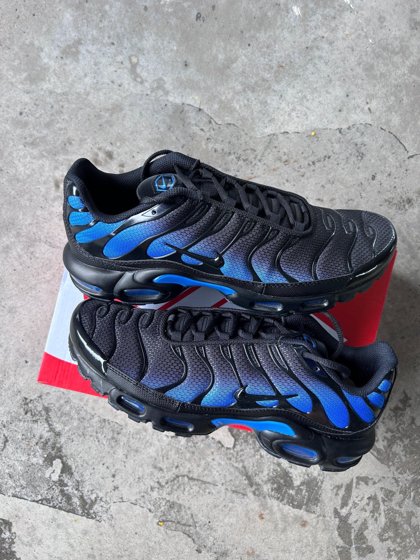Nike Air Max Plus Tn Black Blue Crystal