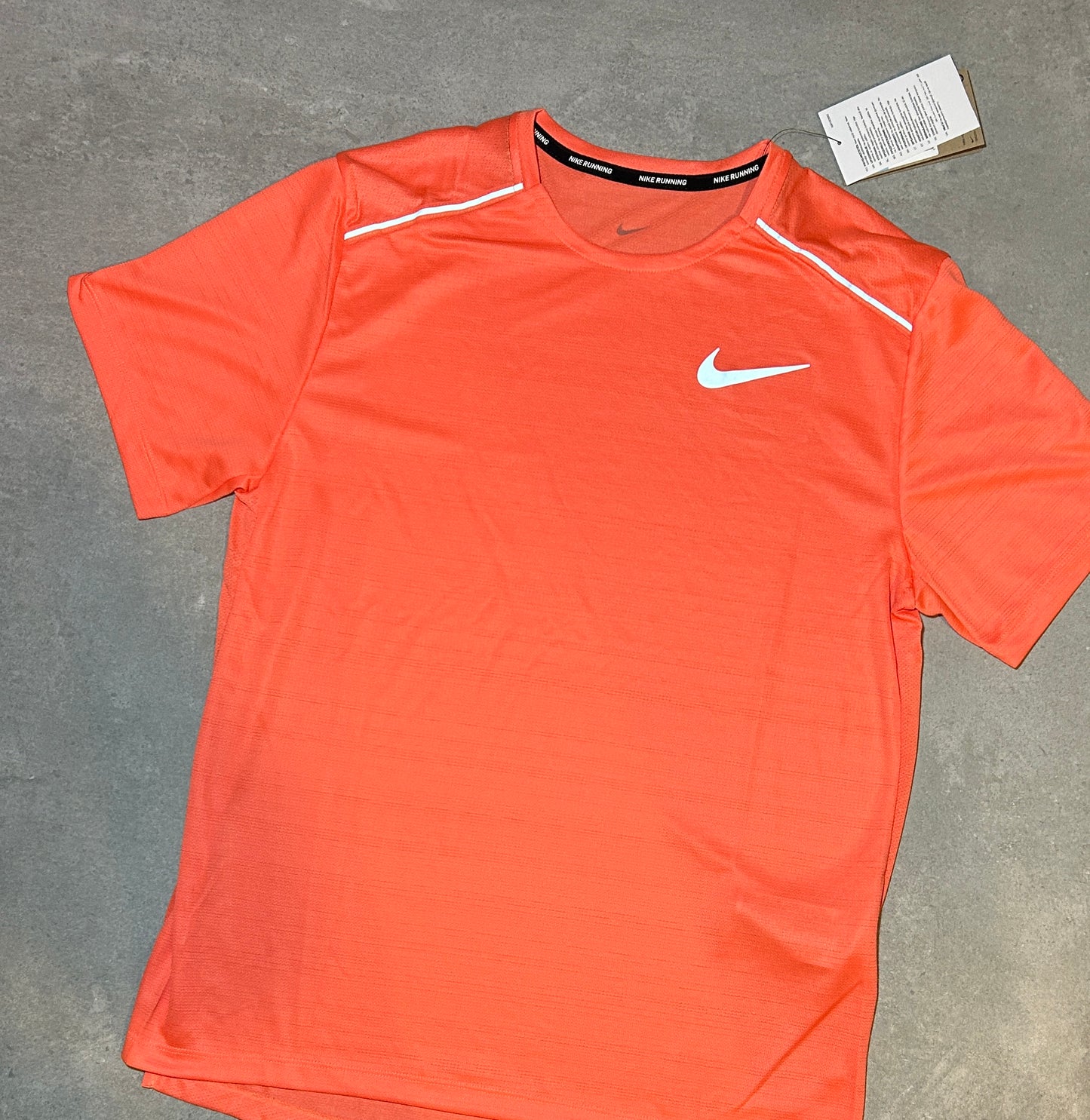 Nike Miler T- Shirt 1.0 Orange