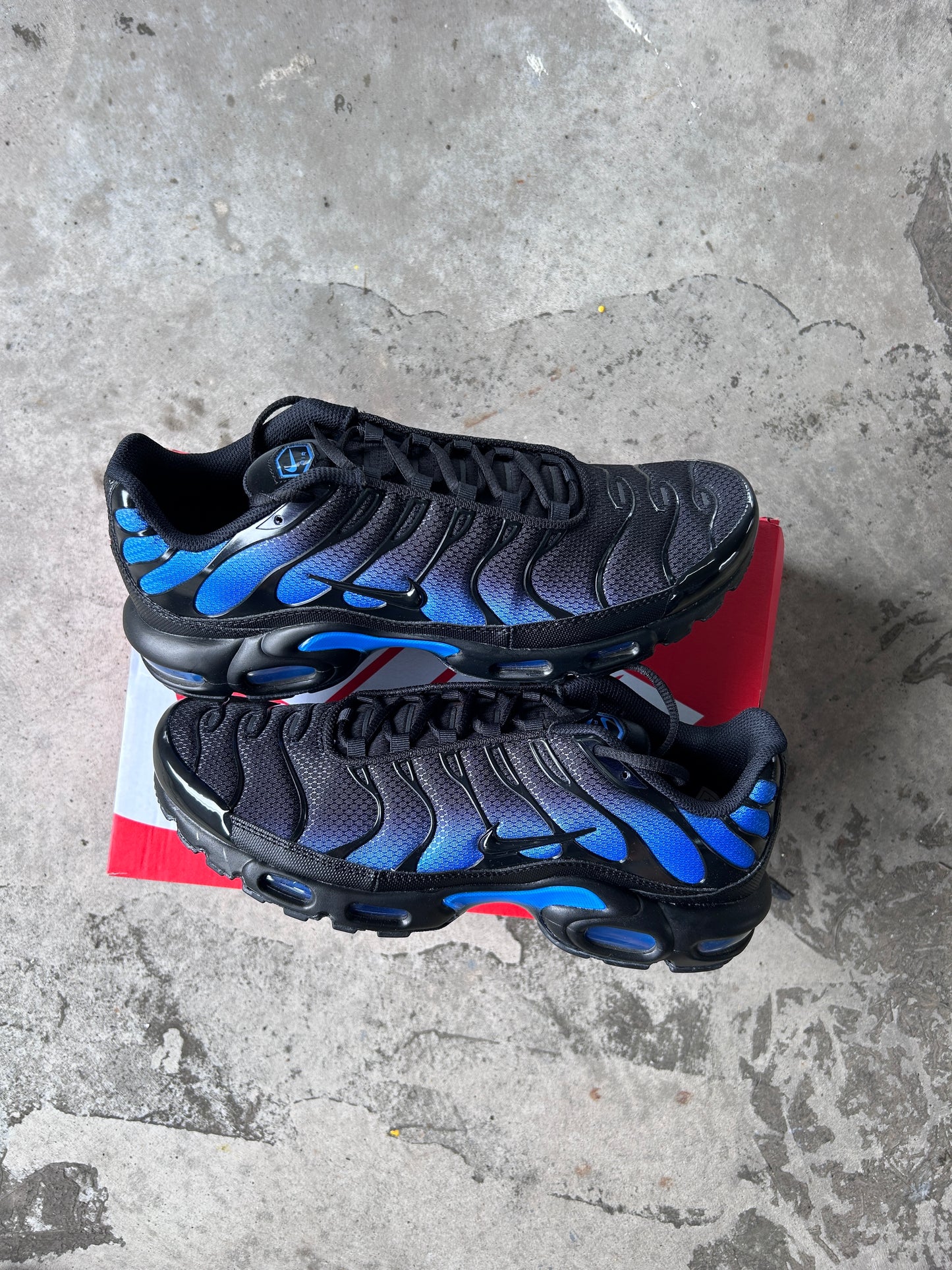 Nike Air Max Plus Tn Black Blue Crystal