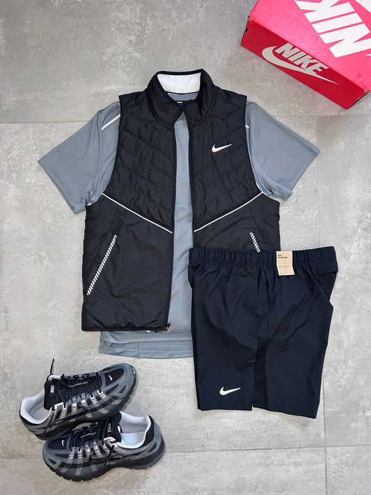 NIKE AEROLAYER GILET SET BLACK/GREY