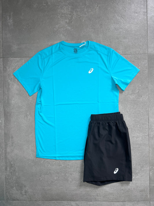 ASICS CORE SET AQUA BLUE
