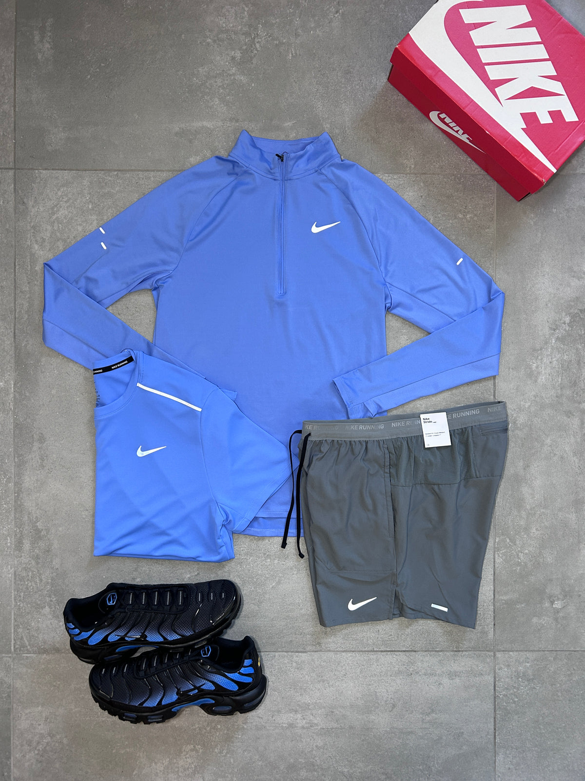 NIKE MILER 3 PIECE SET ROYAL PULSE