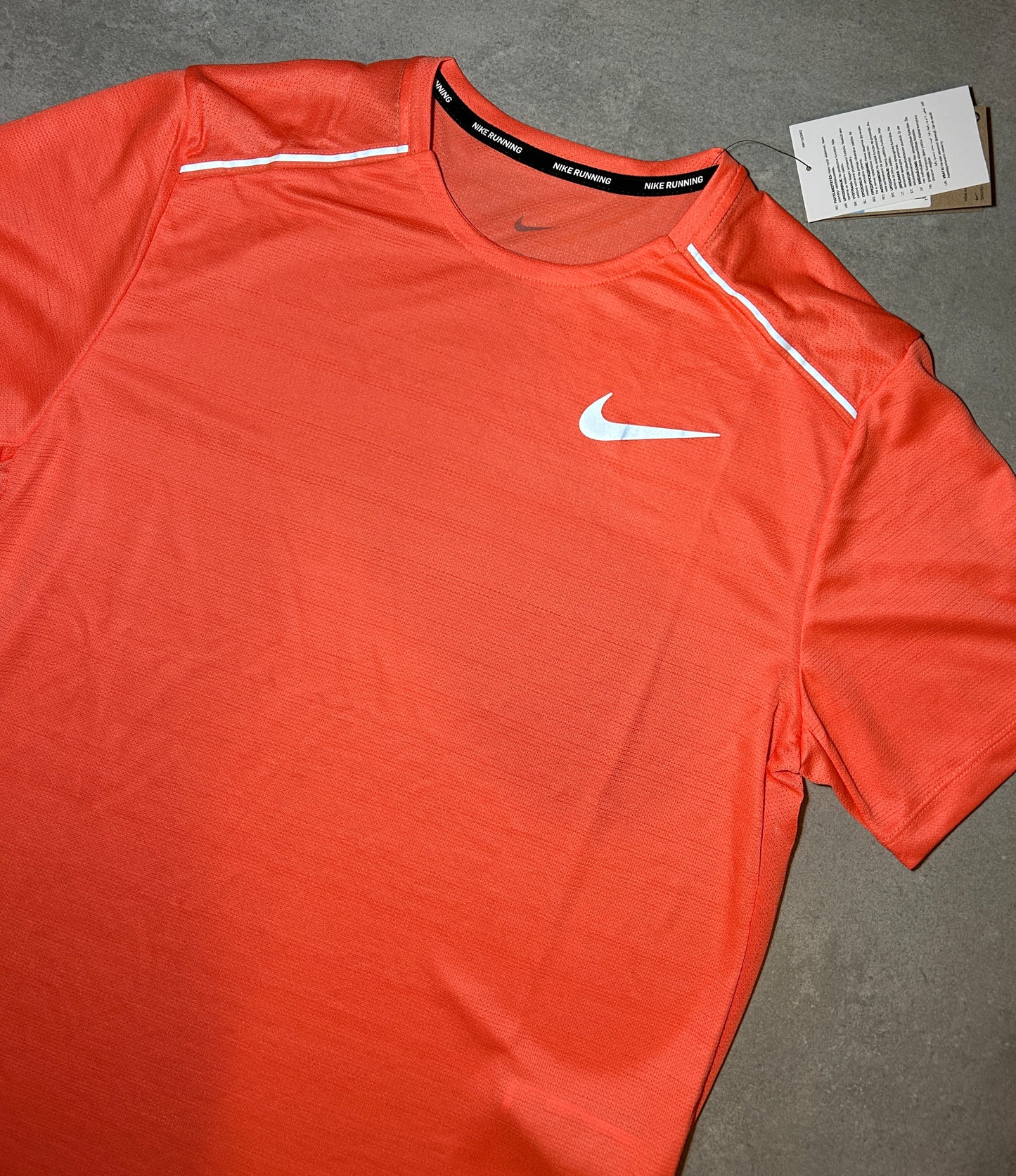 Nike Miler T- Shirt 1.0 Orange