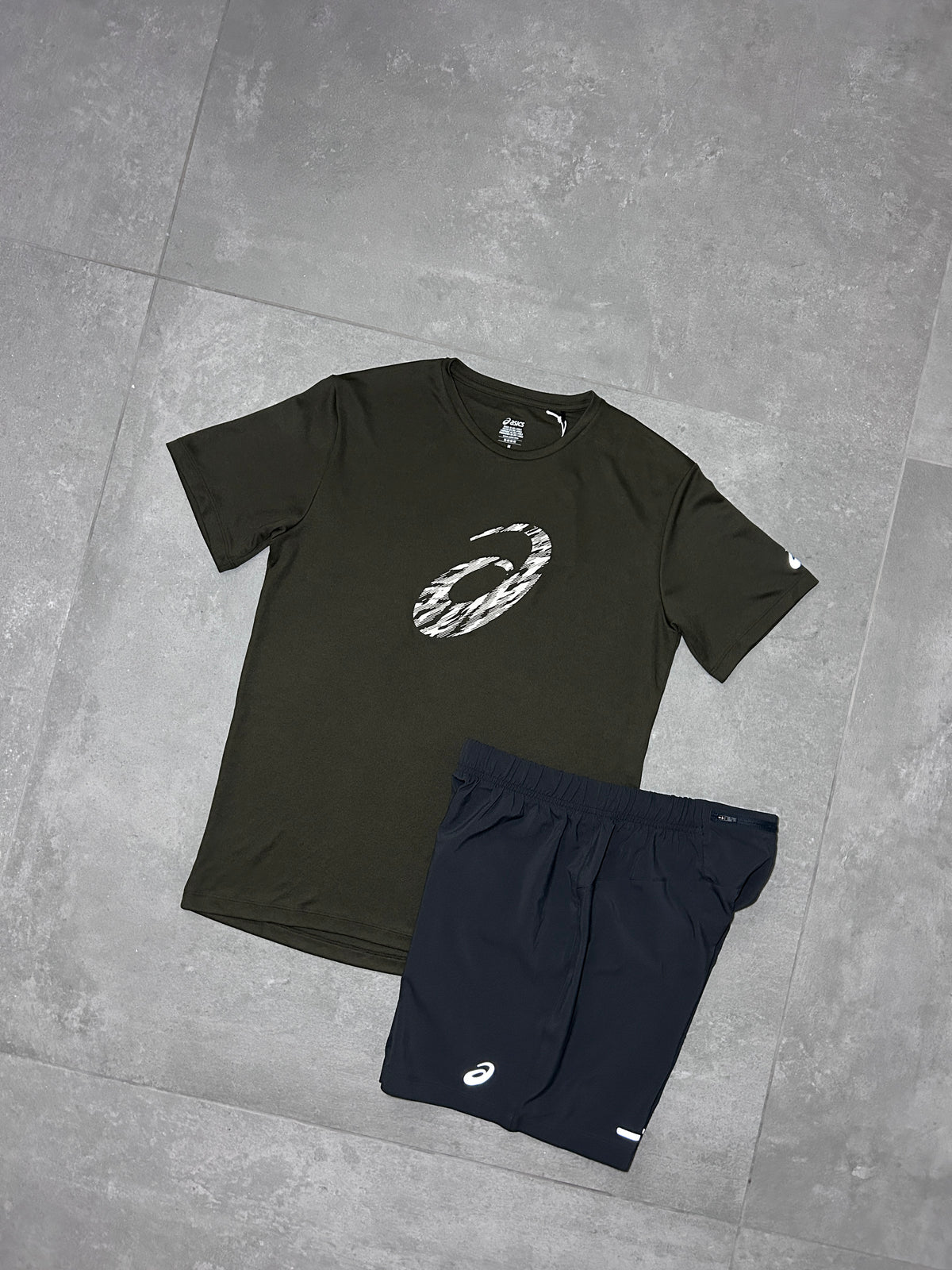 ASICS GPX SHORT SET BROWNSTONE