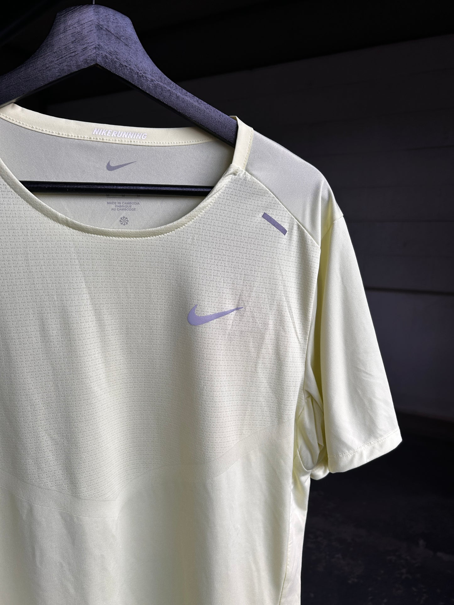 Nike Dri Fit Top Yellow