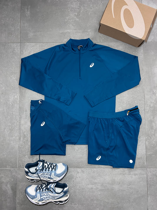 ASICS CORE 3 PIECE SET TWILIGHT BLUE