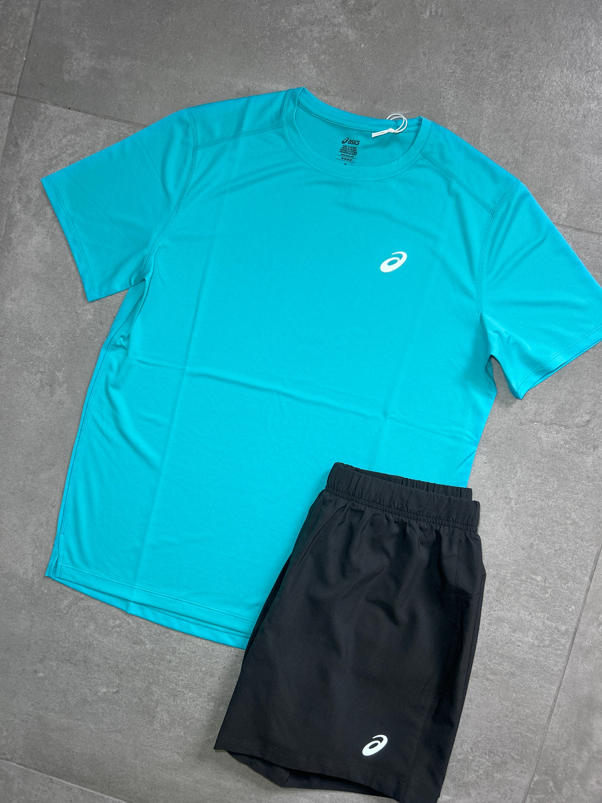 ASICS CORE SET AQUA BLUE