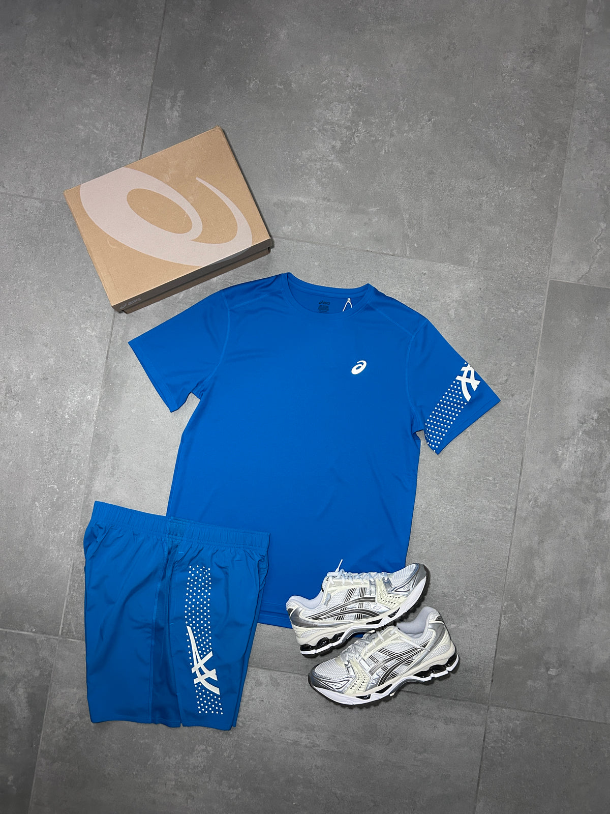 ASICS ICON SET AEGAN BLUE / NO SHOES