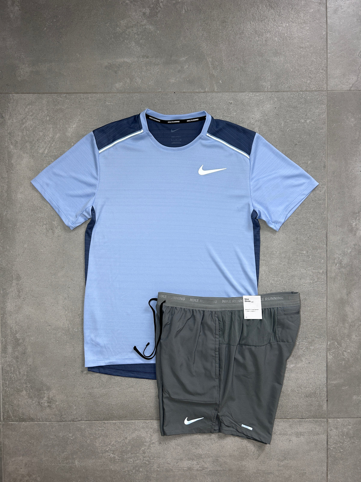 NIKE MILER SET DIFFUSED BLUE
