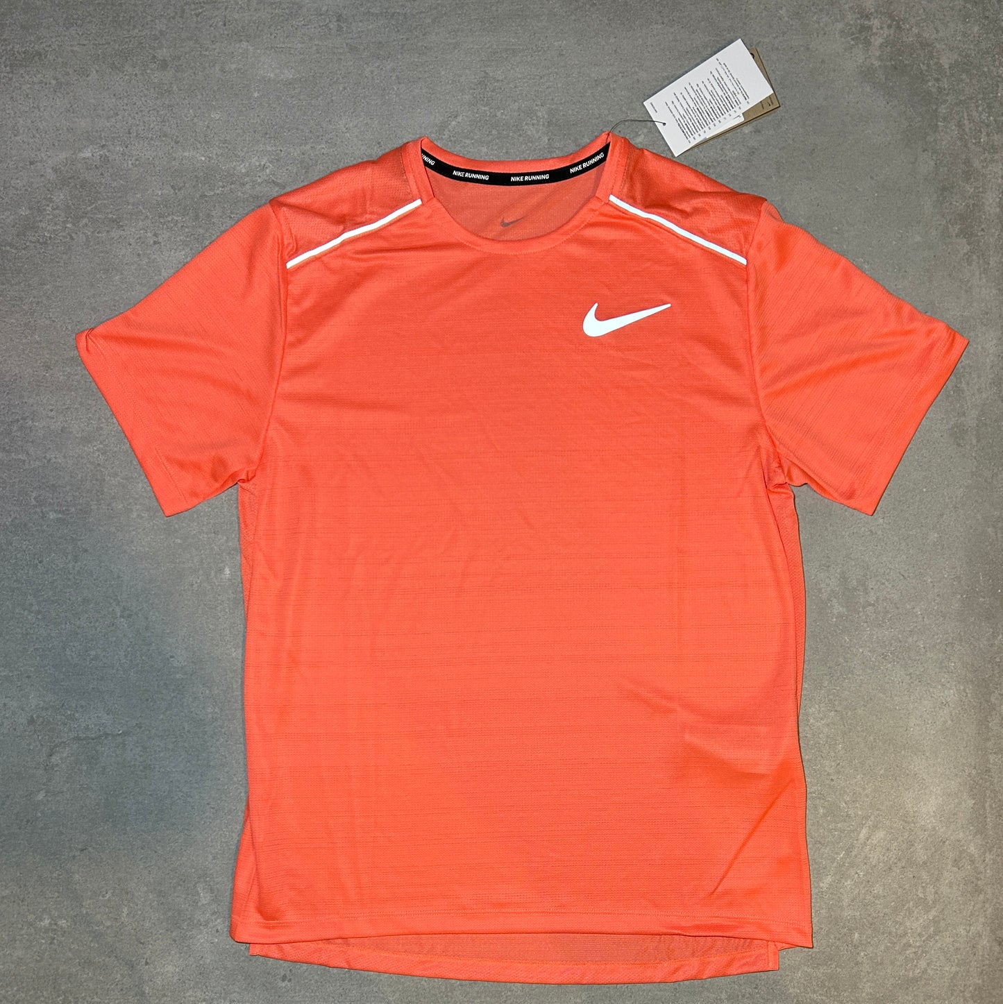 Nike Miler T- Shirt 1.0 Orange