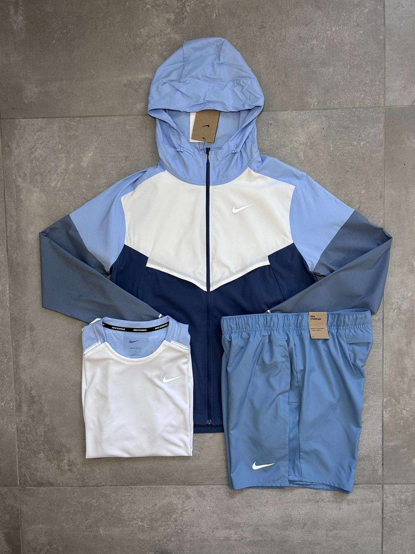 NIKE COBALT BLISS + DIFFUSED BLUE 3 PEICE SET