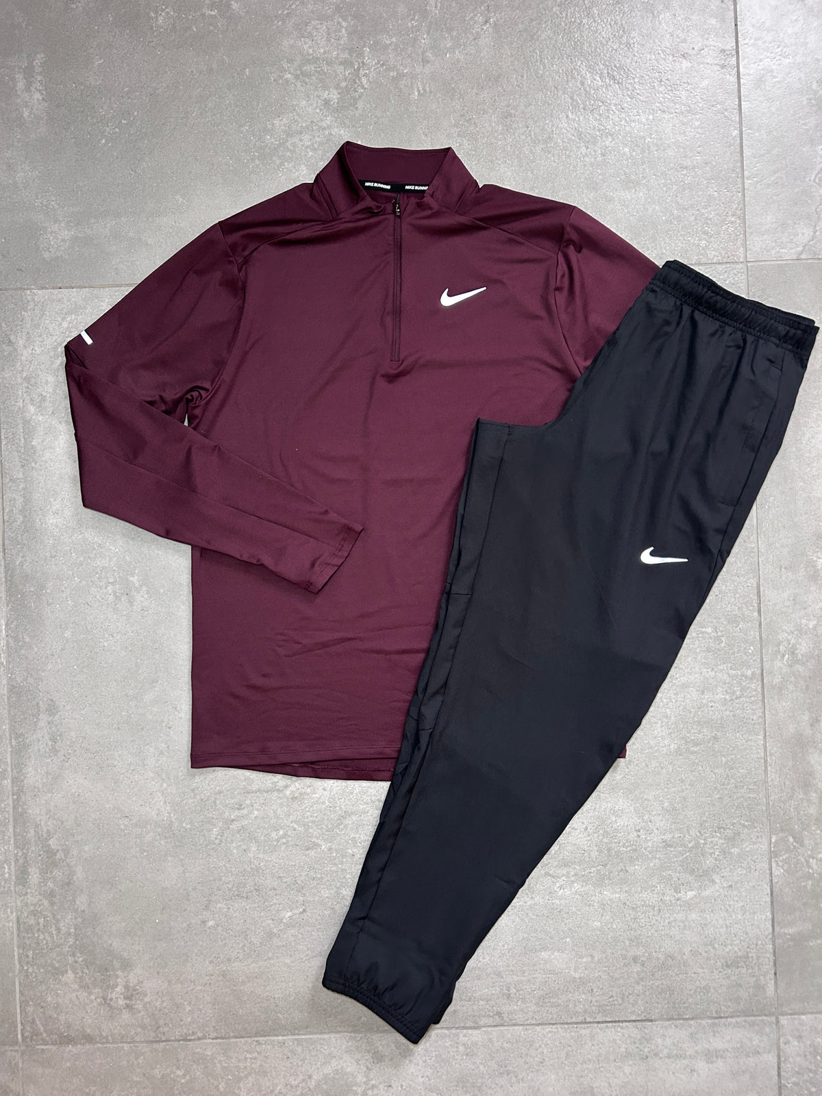 NIKE BURGUNDY SET