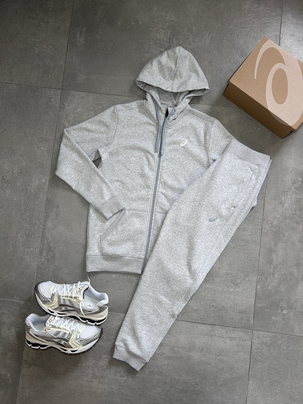 Asics Club Fleece Set Grey