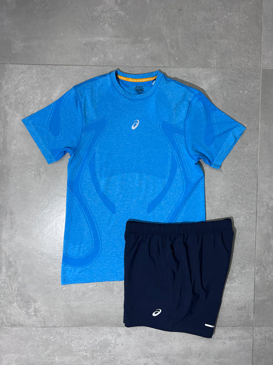 ASICS Road Seamless Set Blue