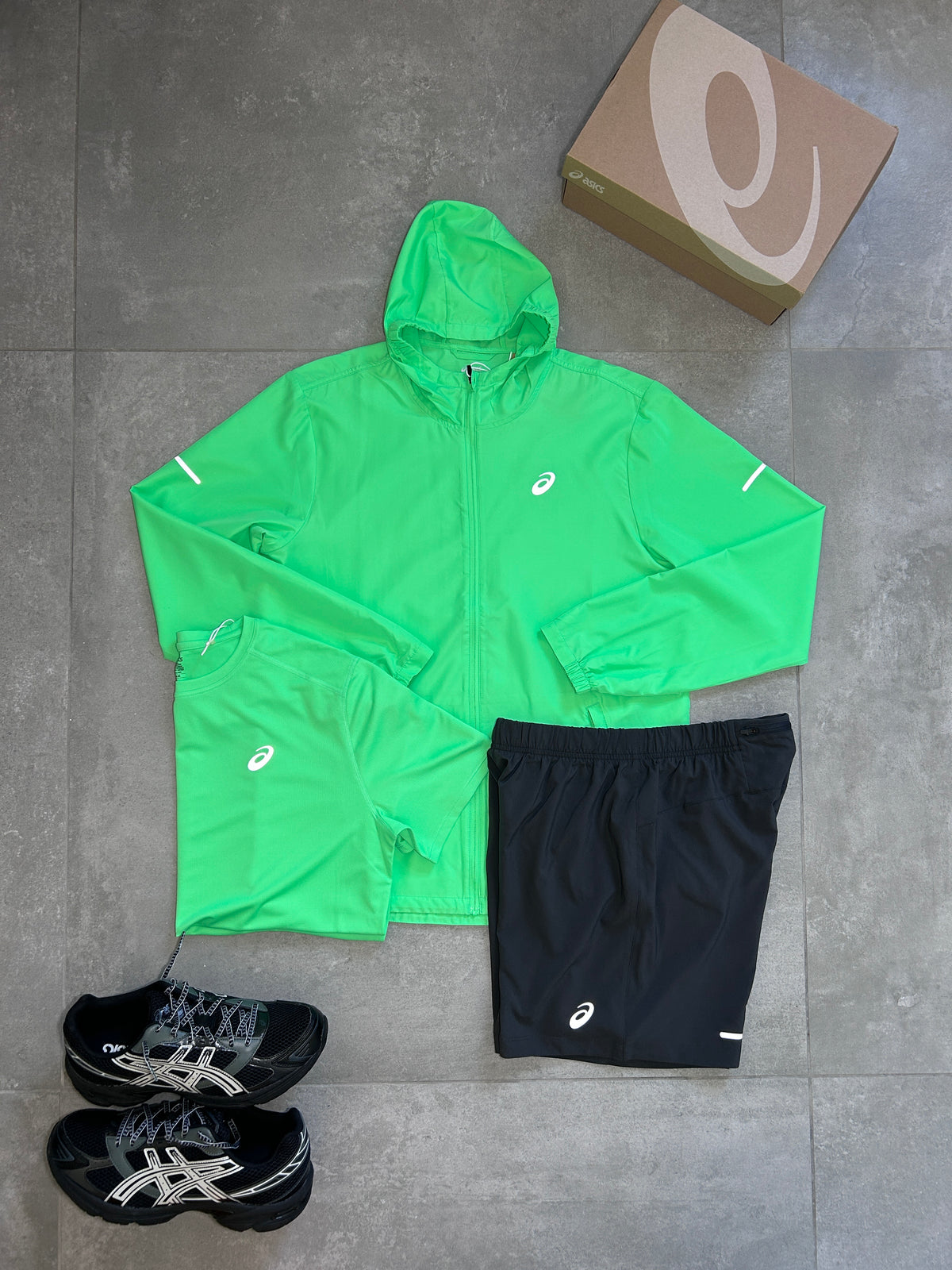 ASICS CORE 3 PIECE SET GREN