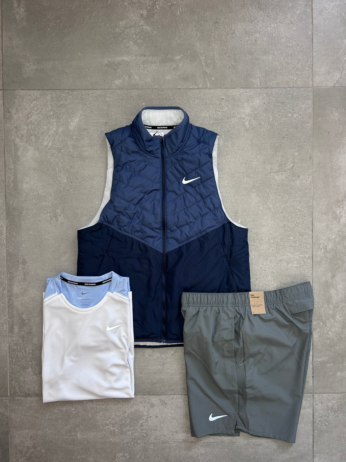 NIKE GILET 3 PIECE SET DIFFUSED BLUE