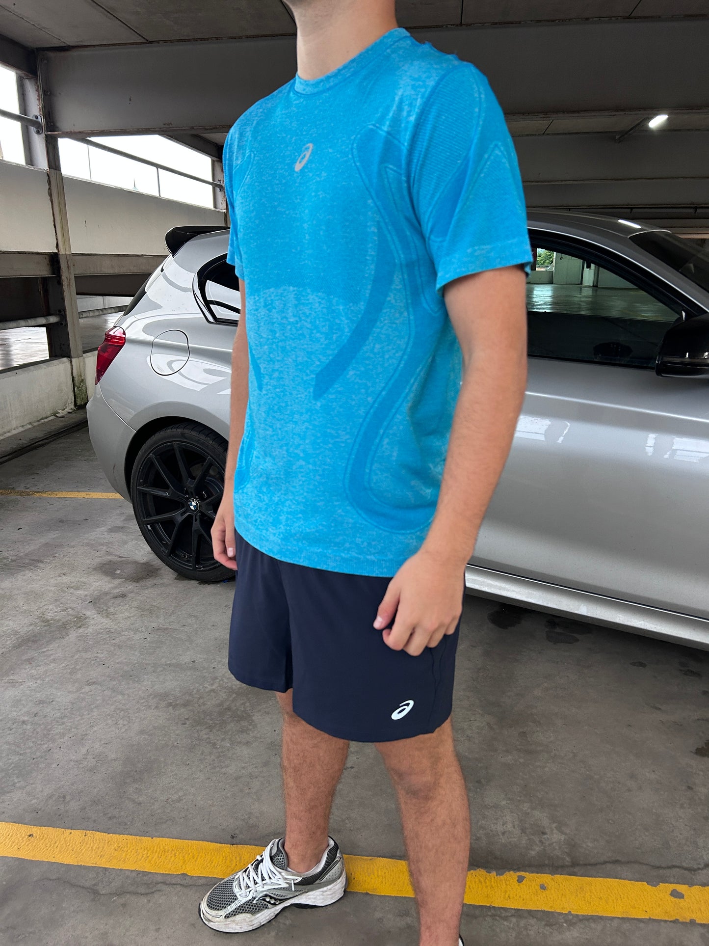 ASICS Road Seamless Set Blue