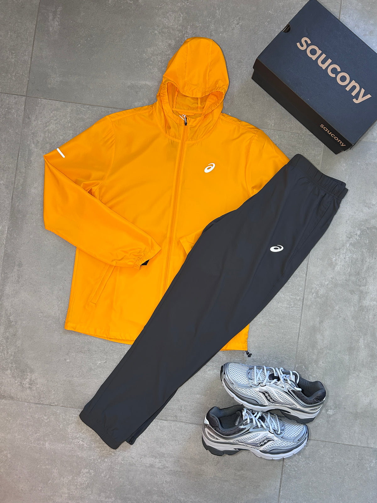 ASICS CORE SET ORANGE/GREY