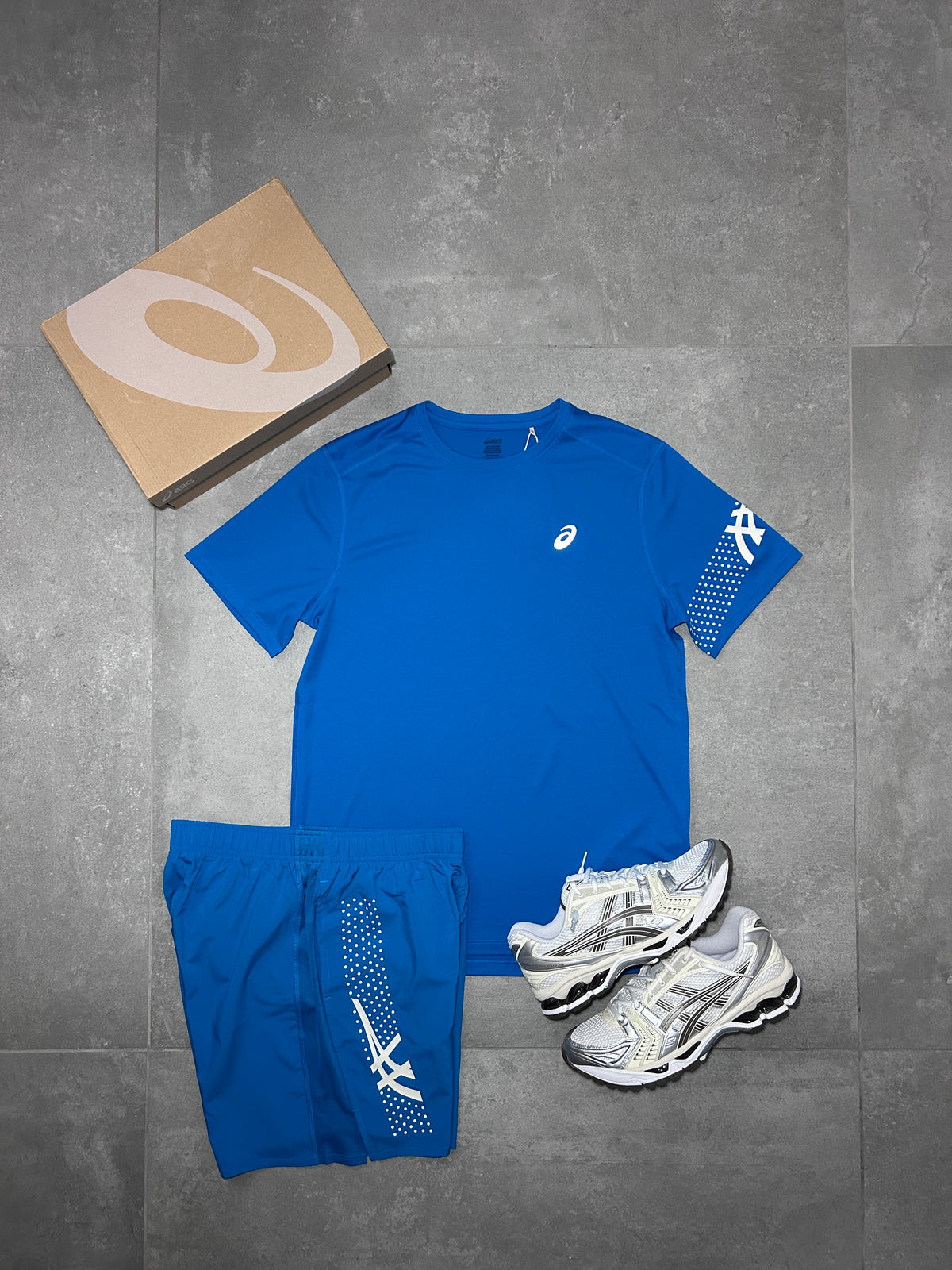ASICS ICON SET AEGAN BLUE / NO SHOES