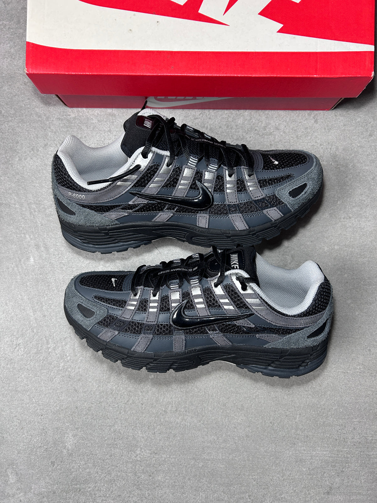 Nike P-6000 Suede Anthracite