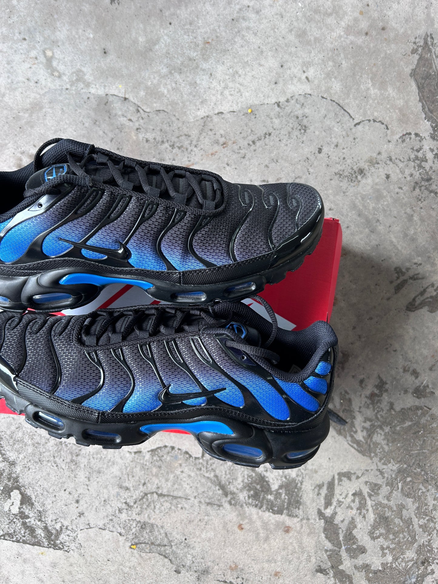 Nike Air Max Plus Tn Black Blue Crystal