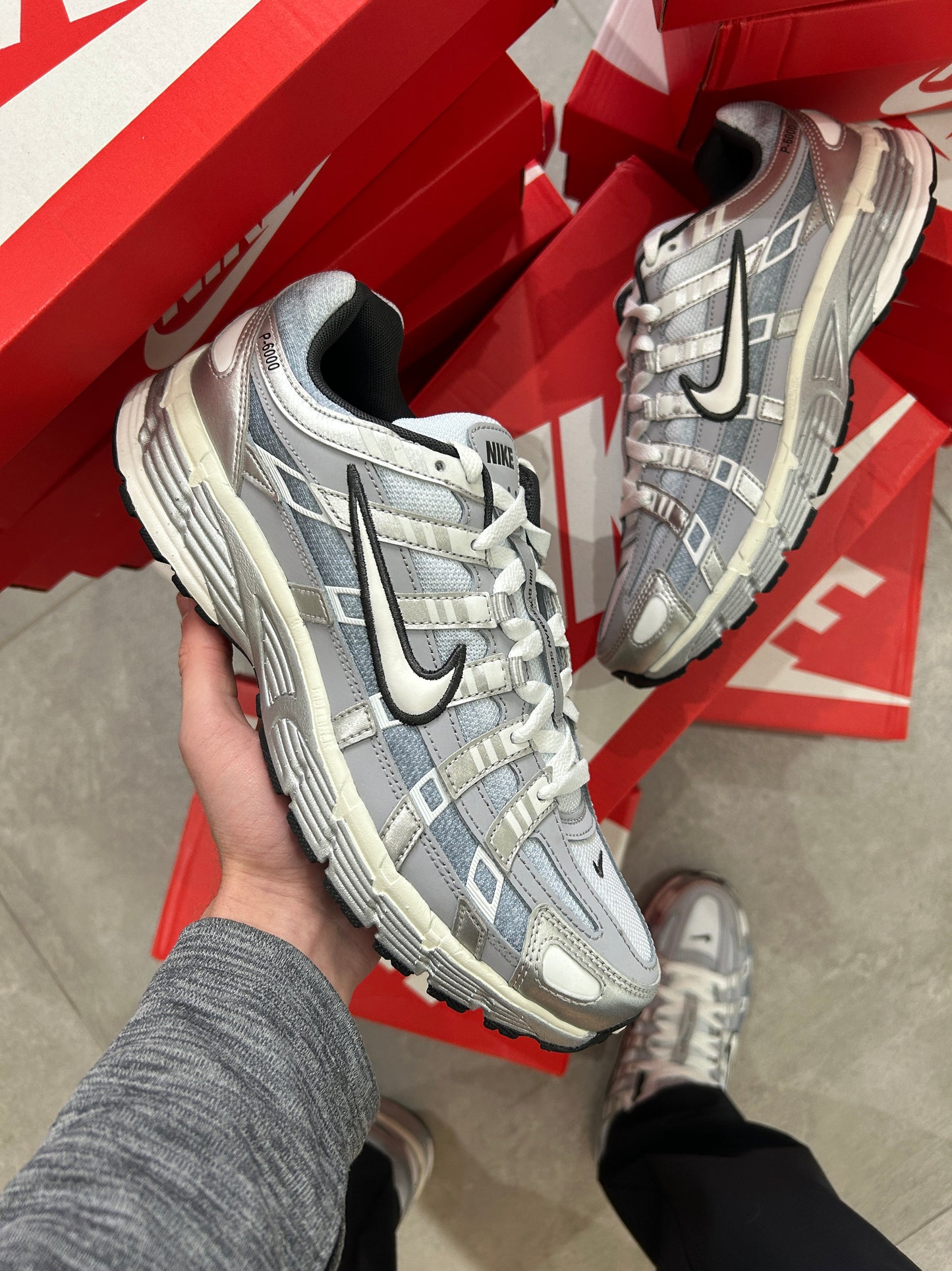 Nike P-6000 Fade Wolf Grey