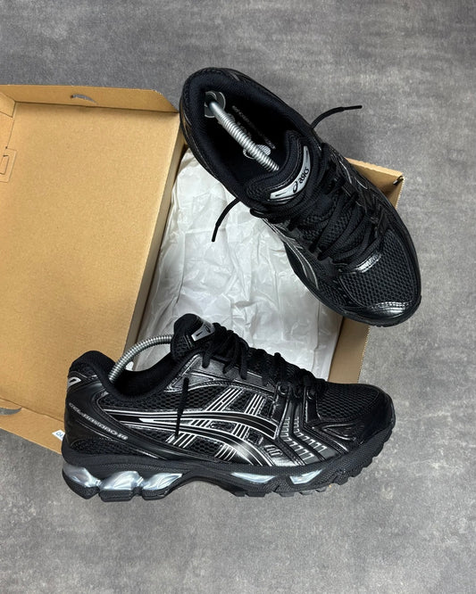 ASICS GEL KAYANO 14 BLACK PURE SILVER