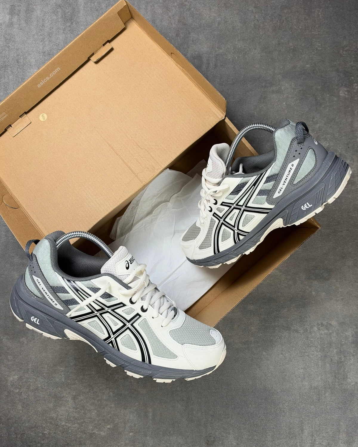 ASICS GEL VENTURE 6 OLIVE GREY